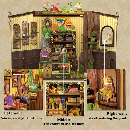 CUTEBEE DIY Book Nook Kit（Magic Shop Series）