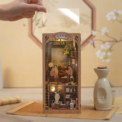 CUTEBEE DIY Book Nook Kit  | Ink Rhyme Bookstore