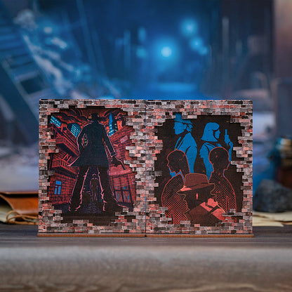 CUTEBEE DIY Bookends Kit (Farewell To The Night)