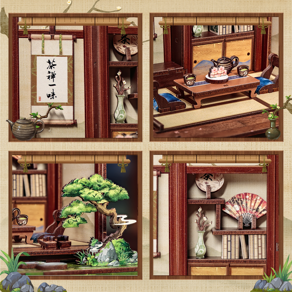 CUTEBEE DIY Miniature House | Kirishima Cha-an