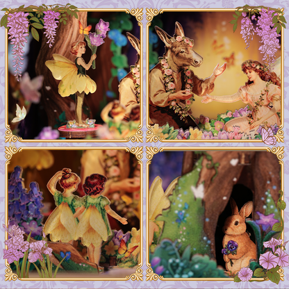 CUTEBEE DIY Miniature House |A Midsummer Night's Dream