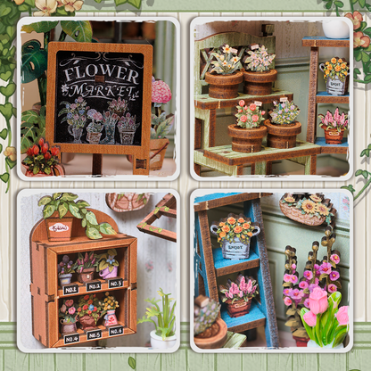 CUTEBEE DIY Book Nook Kit | Champs-Élysées  Florist