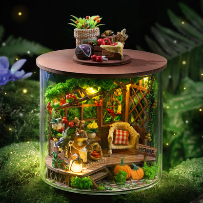 CUTEBEE 1: 24 DIY Dollhouse Kit（Dream Bottle Series）