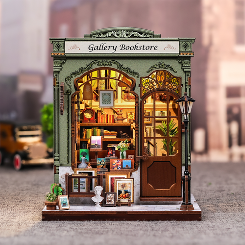CUTEBEE DIY Miniature House | Gallery Bookstore