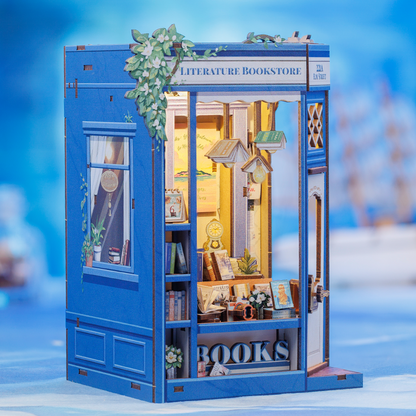 CUTEBEE DIY Book Nook Kit | Literature Bookstore