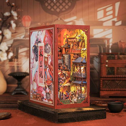 CUTEBEE DIY Book Nook Kit（The Legend of Mulan）