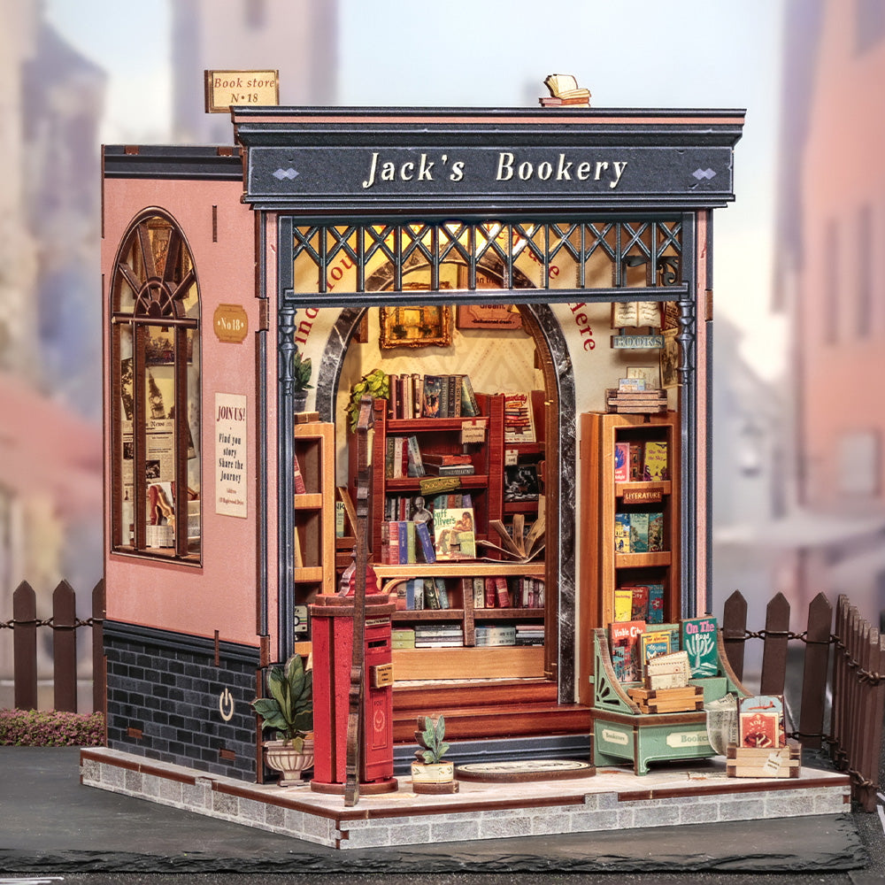CUTEBEE DIY Miniature House | Jack's Bookery
