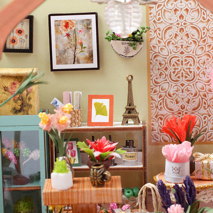 CUTEBEE  1: 24 DIY Dollhouse Kit (Jenny's Greenhouse)