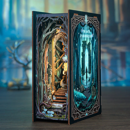 CUTEBEE DIY Book Nook Kit | The Gate of Wonderland