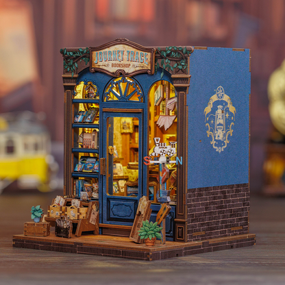 CUTEBEE DIY Book Nook Kit | Journey Trace Bookshop
