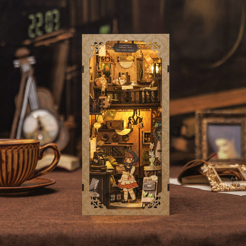 CUTEBEE DIY Book Nook Kit（Grandfather’s Antique Store）
