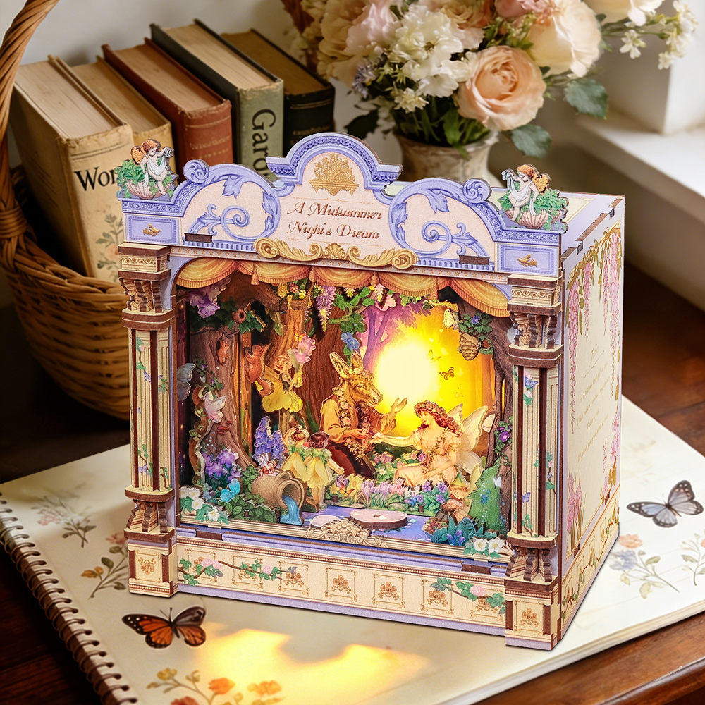 CUTEBEE DIY Miniature House |A Midsummer Night's Dream