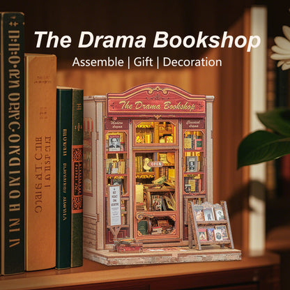 CUTEBEE DIY Book Nook Kit | The Drama Bookshop