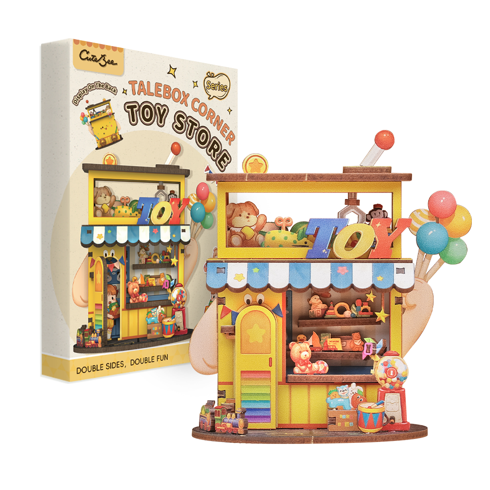 CUTEBEE Mini DIY House | Mini Store Series（6 Kits）