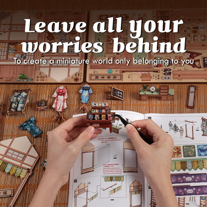 CUTEBEE DIY Miniature House | Sakura o kimono shop