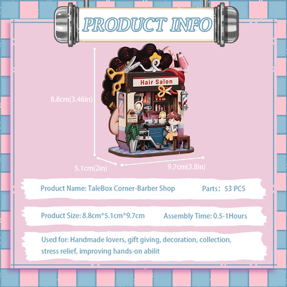 CUTEBEE Mini Store Series | TaleBox Corne-Hair Salon