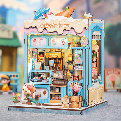 CUTEBEE DIY Miniature House | Bella's Ice Cream
