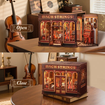 CUTEBEE DIY Miniature House | Bach Strings